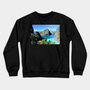 Lagon Palawan , Philippines Crewneck Sweatshirt